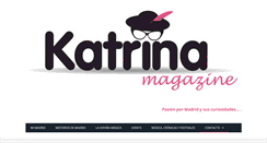 Desktop Screenshot of katrinamagazine.com